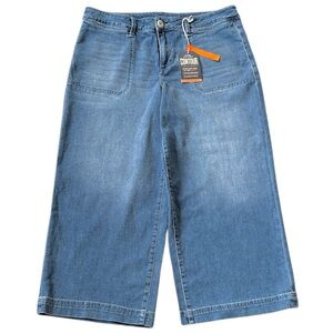 NWT JAG Jeans Simone Wide Leg Crop Jeans Size 16